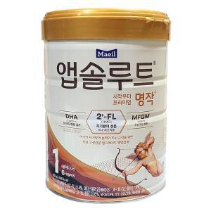 매일유업 앱솔루트 명작 2FL 분유 1단계 800g 1개