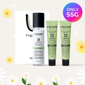 [더블유드레스룸][SSG단독/쇼핑백증정] 드레스퍼퓸 & 핸드크림 세트 (160ml+50ml+50ml)