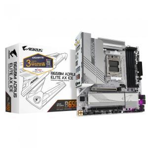 GIGABYTE B650M AORUS ELITE AX ICE 피씨디렉트 기가바이트