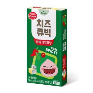 서울우유 치즈큐빅 파티 리얼청양 87g x 3개