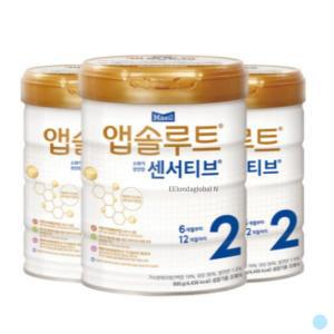 매일 앱솔루트 센서티브 아기 분유 2단계 900g X3캔