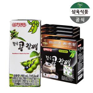 삼육 검은콩참깨 두유 190ml 64팩