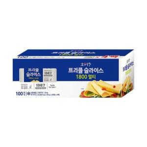 동원 소와나무 트리플 슬라이스치즈 1.8kg (450g x 4개입)