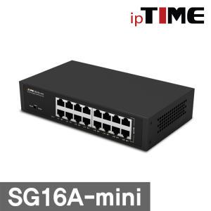 IPTIME SG16A-MINI 16포트 기가 스위칭허브 미니타입