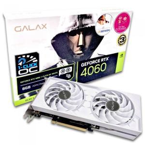 -갤럭시 GALAX 지포스 RTX 4060 WHITE OC D6 8GB-