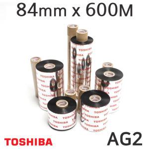 아이포스몰 [도시바] AG2 왁스레진리본 84mm x 600M (1박스:5롤) TOSHIBA