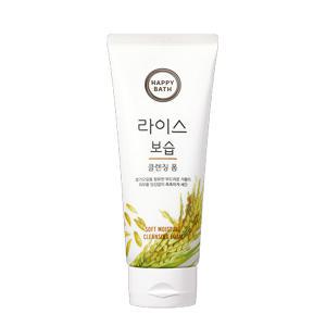 해피바스 라이스 보습 클렌징 폼 200ml / 폼클렌징