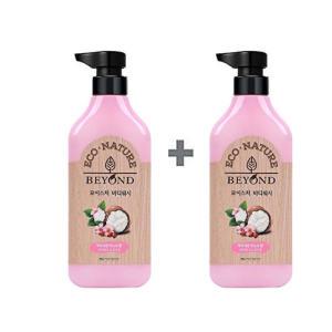 비욘드 에코네이처 모이스처 시어버터 대용량 바디워시 500ml+500ml