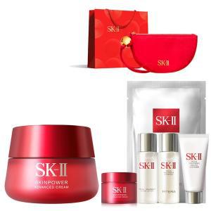 [SK-II](강남점)[11월리미티드] SK-II 스킨파워 어드밴스드 크림 80g 세트+파우치증정