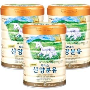 일동후디스 프리미엄 산양분유 2단계 800g x 3개_YR