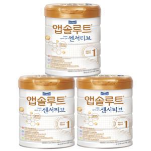 앱솔루트 센서티브 1단계 3캔 900g