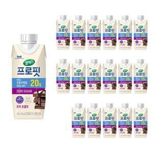 셀렉스 프로핏 우유단백질 모카초콜릿 250ml 18팩 (원산지_상세설명에 표시)