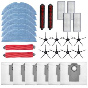 로보락 S7 Max Ultra 걸레 더스트백 브러쉬 필터 물걸레 세척브러쉬 먼지봉투 호환 소모품 패키지