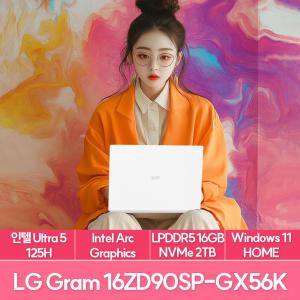 프로16 16ZD90SP-GX56K 인텔 울트라5 램16G NVMe2TB교체 WIN11 대학생 노트북 추천 EA3 EU