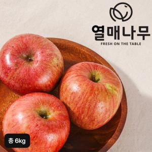 열매나무 햇 못난이 부사사과 3kg+3kg(총 6kg)