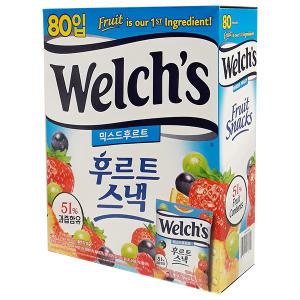 웰치스 후르츠젤리 2kg 80개입