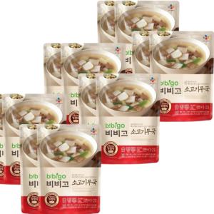 CJ 비비고 소고기무국, 500g, 12개