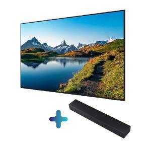 [삼성]KQ55QD60AFXKR 삼성 TV QLED 4K 벽걸이형+사운드바(HW-C400)