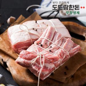 도드람한돈 무항생제 삼겹살 보쌈용 500g