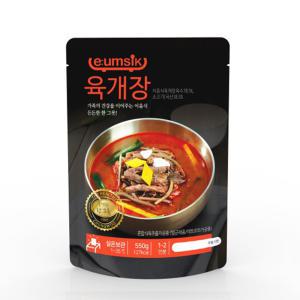 2 + 1 [이음식] 매콤칼칼 육개장550g  (총 3팩) 상온/실온보관