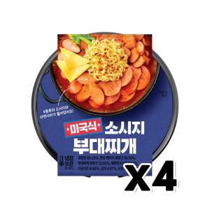 [기타]미국식 소시지 부대찌개 즉석간편조리 245g x 4개