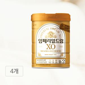 남양유업 임페리얼 드림 XO 골드 2단계 800g 4개 TD