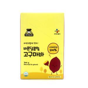 CJ 아이누리 바른달콤함 고구마바 20g×10개입