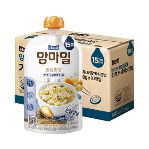 맘마밀 안심밥상 소불고기가지 140g 10팩