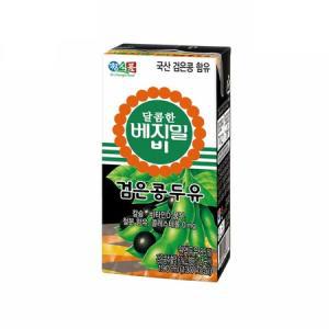 정식품 달콤한 베지밀 비 검은콩 두유 190ml 96개