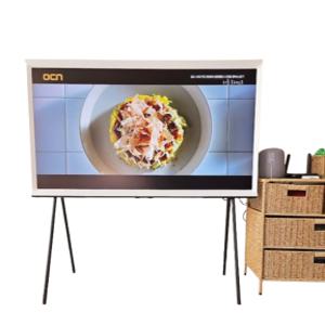 삼성 QLED 더 세리프 TV KQ65LSB01AFXKR 스탠드 65인치 163cm 화이트 지역별운송료상이 (로켓)