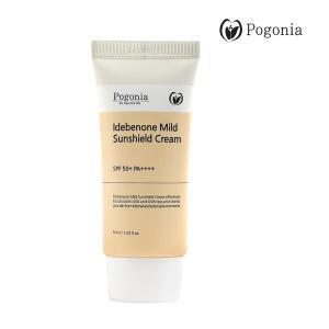 [포고니아]이데베논 마일드 선쉴드크림 50ml SPF50+PA++++미백 주름개선 선크림