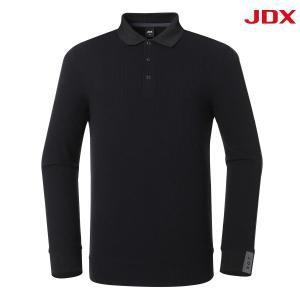 [JDX_골프][JDX] 남성 소매 포인트 골지 요꼬에리(X2TLT3450BK)