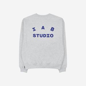 [정품] 아이앱 스튜디오 스웨트셔츠 라이트 그레이 - 23FW IAB Studio Sweatshirt Light Gray 23FW371283