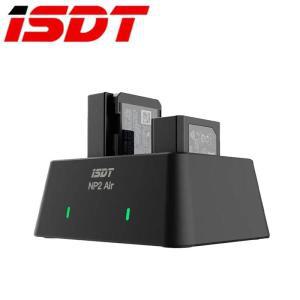 ISDT NP2 Air 25W 혼합형 이중 채널 소니 디지털 이미징 장비용 충전기 NP-BX1 NP-FZ100 NP-FW50 배터리