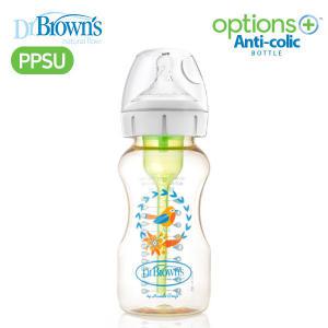 와이드넥 옵션스플러스 PPSU젖병 270ml(2P)