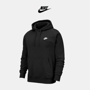 [나이키] NSW 클럽 기모 후드티셔츠 BV2654 010 블랙 NIKE