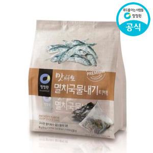 청정원 맛선생 멸치국물내기 티백 80g