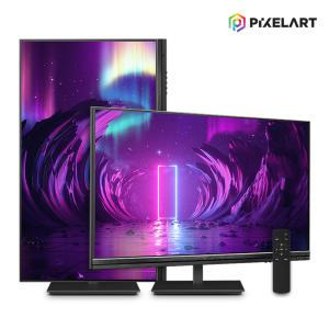 픽셀아트 PAQ2730F 무결점 IPS QHD HDR 100Hz USB-C 멀티스탠드 모니터(리모컨) 27인치/베젤리스