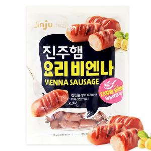 진주햄 요리비엔나 소시지 1kg/아이스팩+보냉팩포장 발송