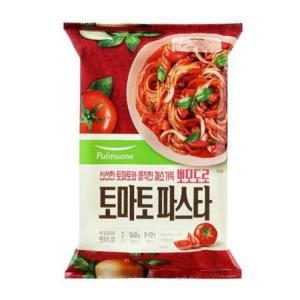 풀무원 간단한요리 홈파티음식 별미 뽀모도로 토마토파스타 스파게티 2인분 540g 종류 밀키트 급식