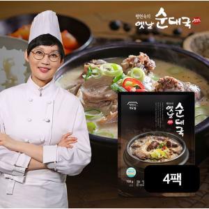 팽현숙 옛날 순대국 700gX4팩