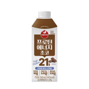 서울우유 프로틴 에너지 초코240ml x 18개입