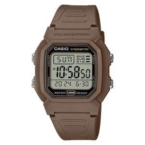 CASIO 카시오 W-800H-5A 우레탄밴드 디지털시계