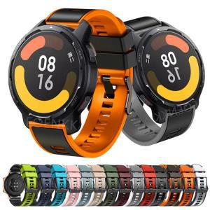 Xiaomi Mi Watch S1 Active/Pro/Color 2/S2 용 손목 스트랩 Venu Plus Band 42 46mm 실리콘 스포츠 팔찌 시