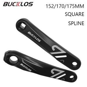 BUCKLOS 자전거 왼쪽 크랭크 암 알루미늄 합금 로드 산악 교체 152mm 170mm 175mm 다이내믹 크랭크셋