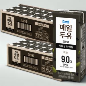 아침식사대용 매일두유 검은콩 저당 190ml 48팩