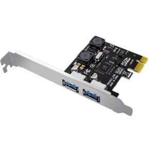 확장 카드 PCIe to USB3.0 인터페이스 2U 3 세대 NEC 칩 지원 2 포트