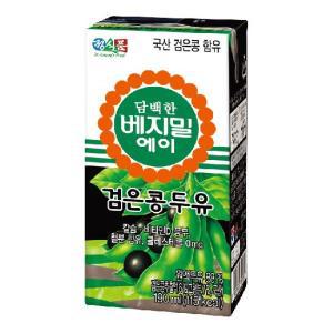 530227 베지밀 검은콩 두유 담백한 A 5박스 총 80팩