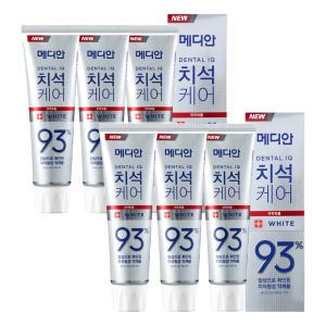 AP 메디안 치석케어 화이트 치약 120g 3입x2개