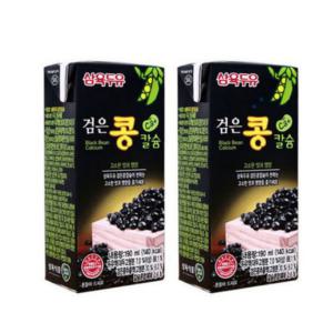 삼육두유 검은콩칼슘두유 190ml x 48팩